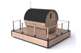 sauna suédois flottant - AQUASHELL