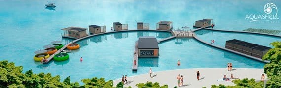 restaurant-flottant-AQUASHELL-vue-sur-l'eau