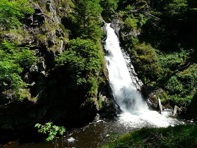 La cascade de la Queue de cheval, Gimel-les-Cascades